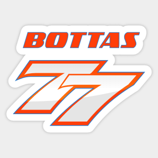 VALTTERI BOTTAS_#77_2014_HELMET Sticker